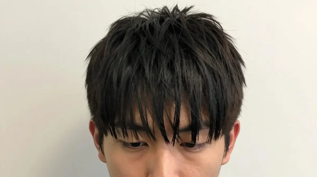 Mens Fringe Hairstyle