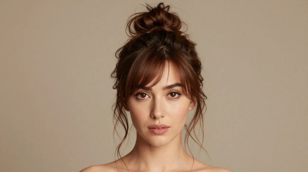 Messy Bun for Formal Occasions