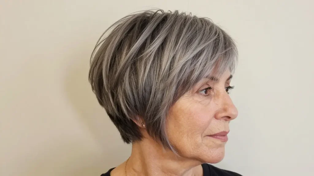 Pixie Bob With Natural Gray Highlights