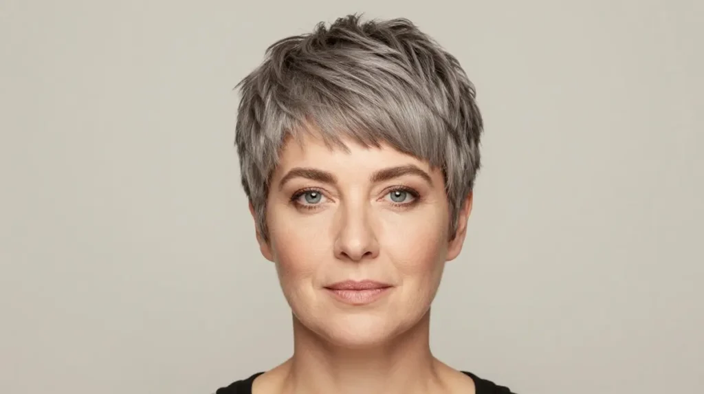 Pixie Bob for Round Face Shapes