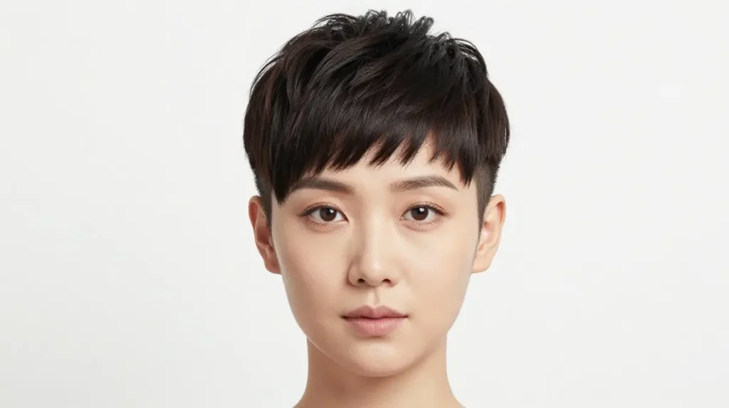 Pixie Cut with Fade