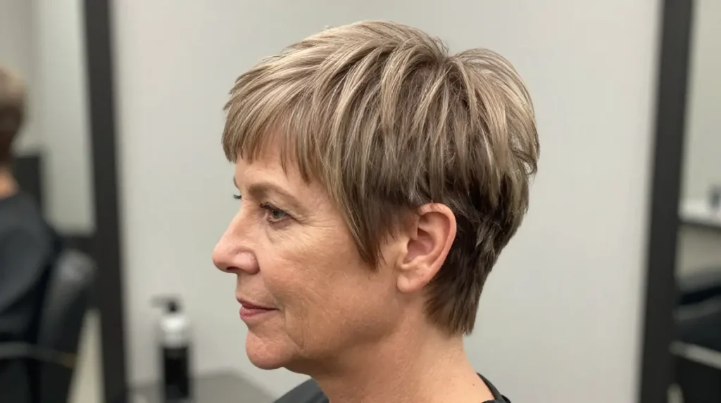 Pixie Undercut for Fine Hair