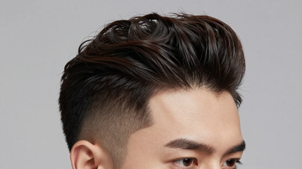 Pompadour for Thin Hair