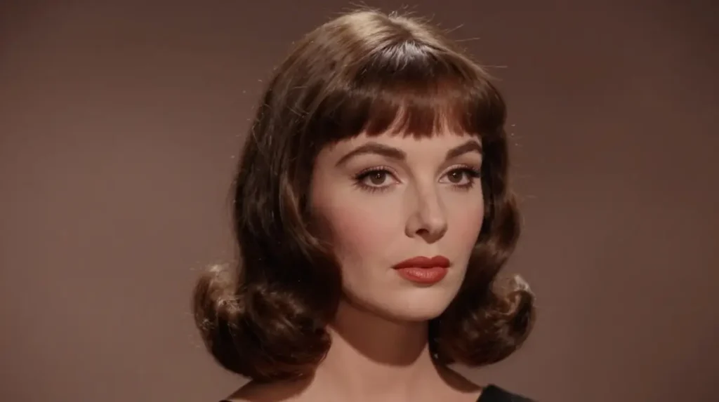 Retro Bangs with Vintage Wave Styling