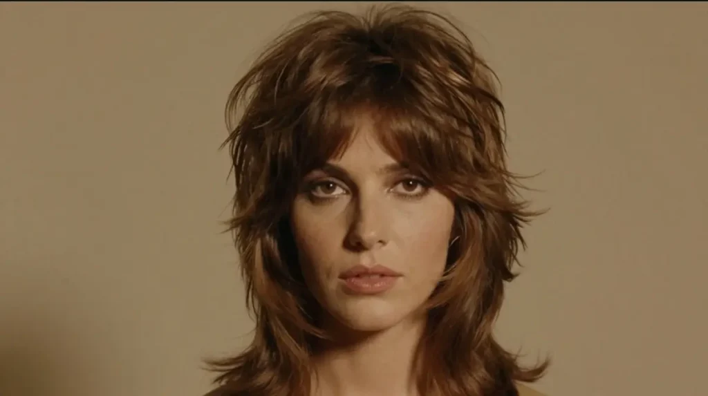 Retro Inspired Shag Haircut