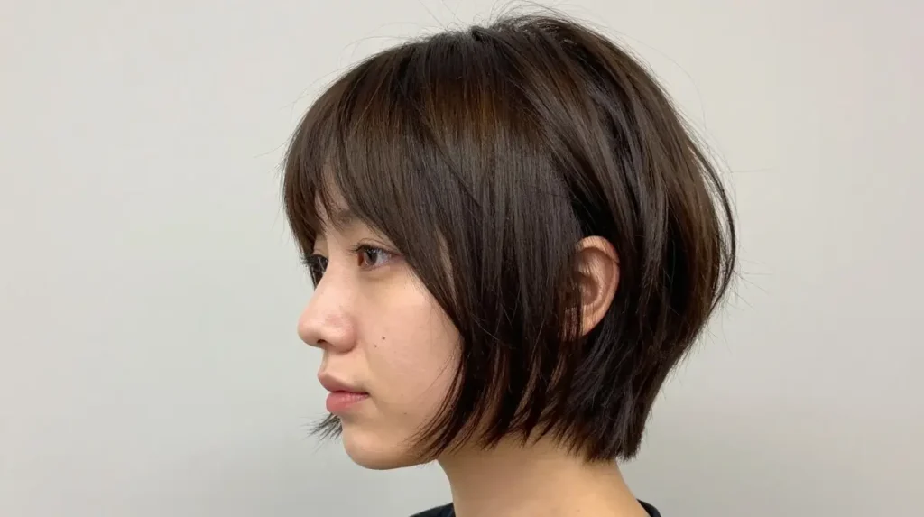 Shag Haircut Bob Hybrid