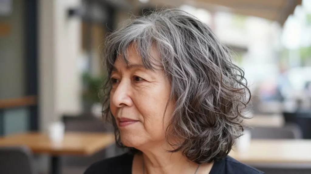 Shag Haircut for Older Women