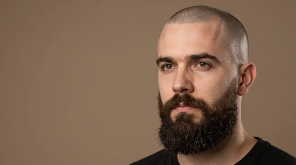Shaved Sides with Beard Pairing