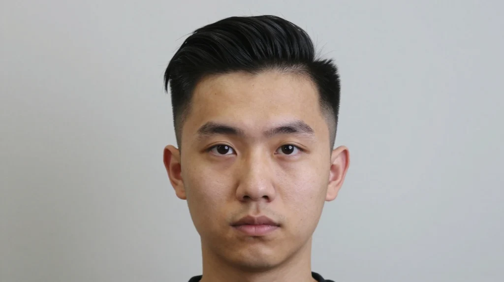 Short Pompadour Haircut