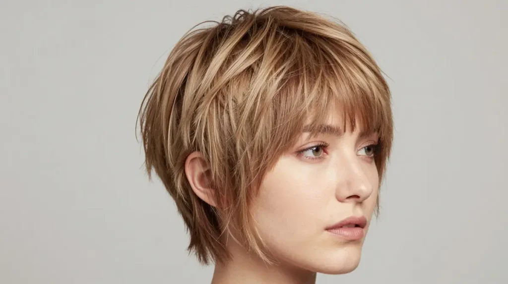 Short Shag Haircut for a Bold Refresh
