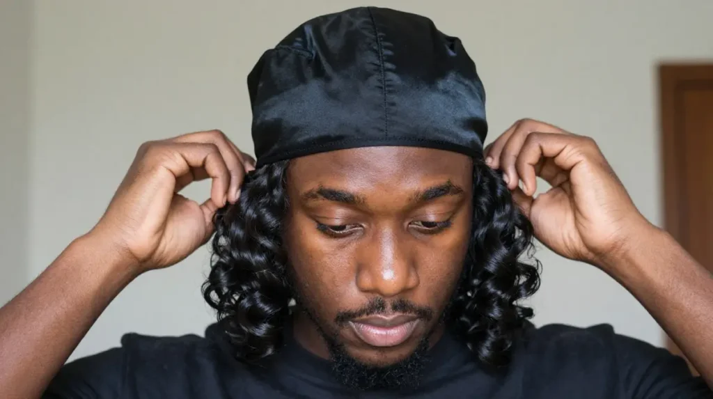 Silky Waves with Durag Style