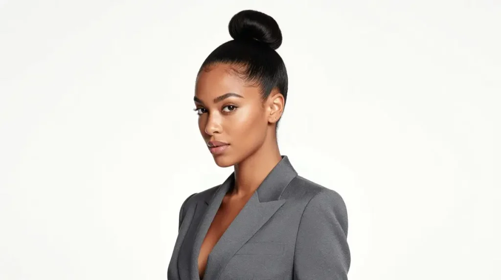 Sleek High Bun