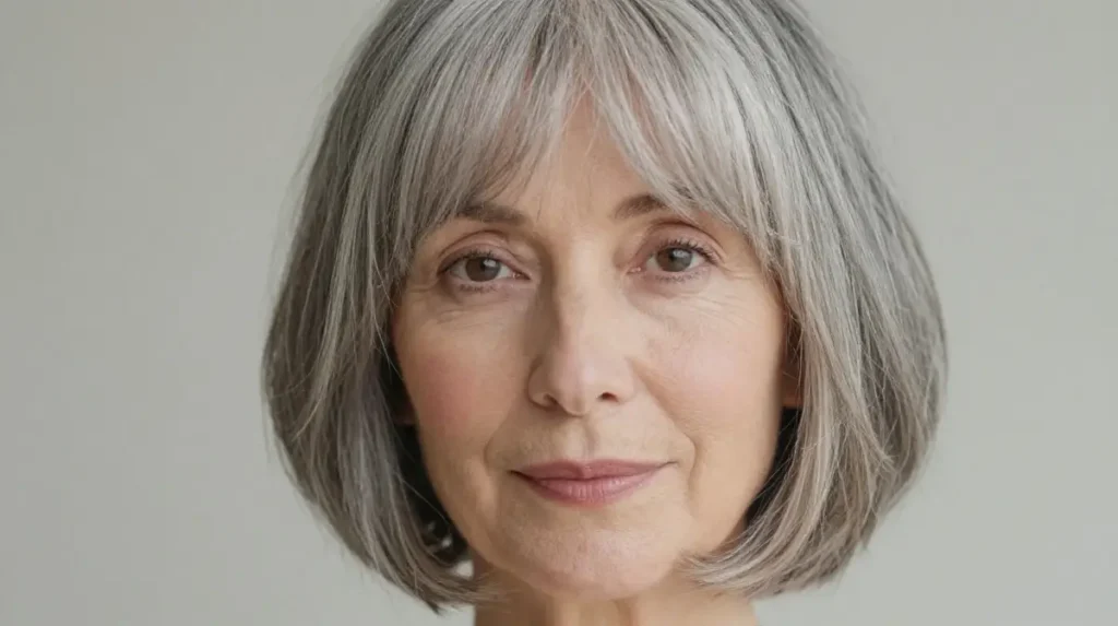 Soft Bob with Wispy Bangs