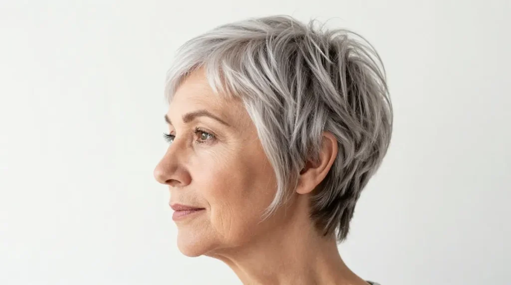 Soft Pixie Cut with Feathered Layers