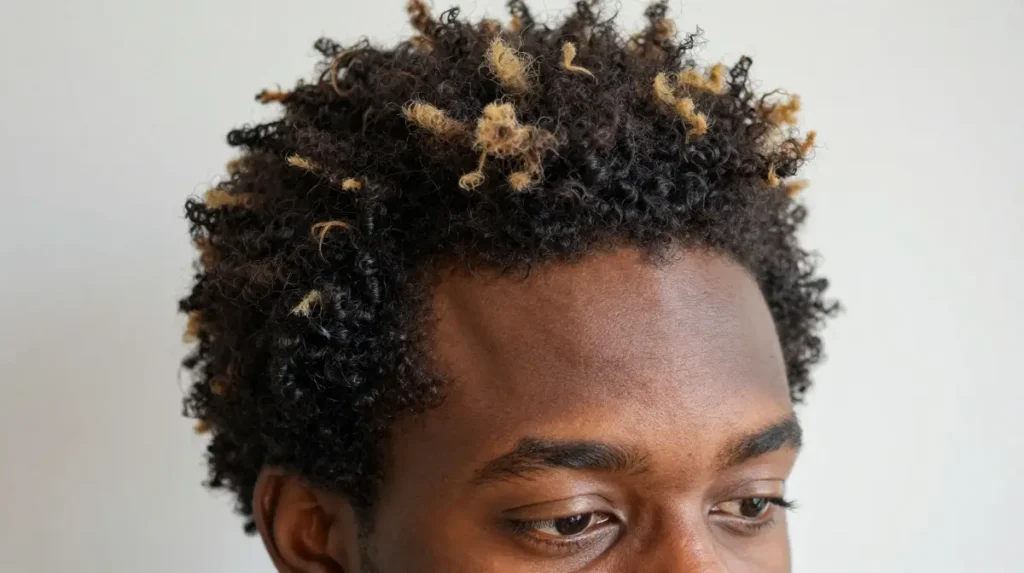 Subtle Blonde Highlights