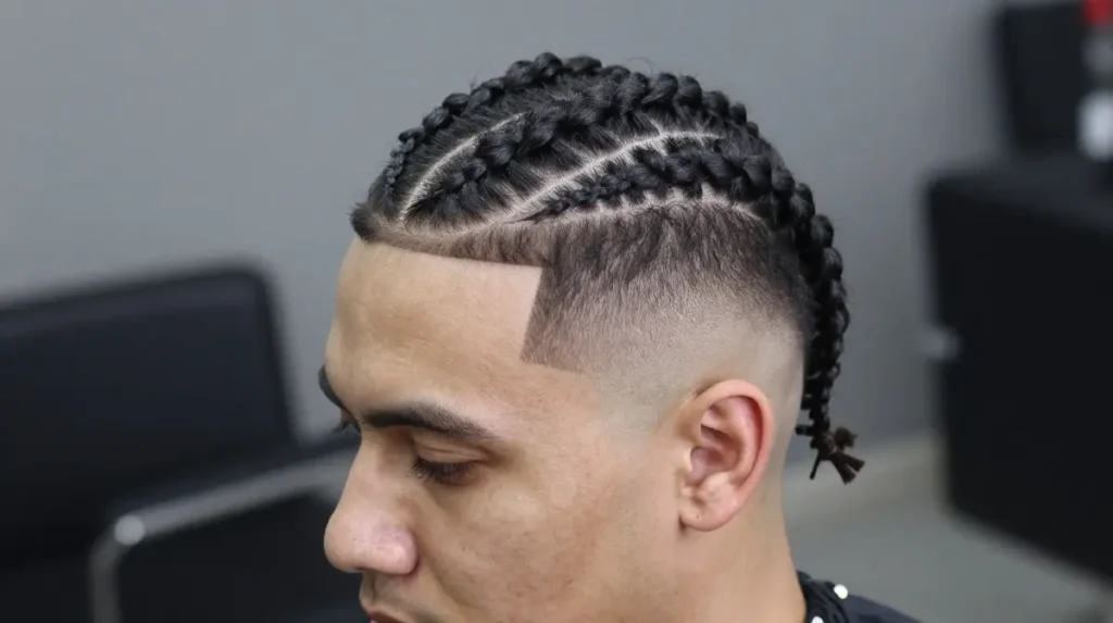 Tape Up Braids