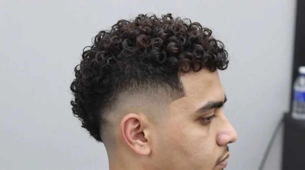 Tape Up Curly Hair