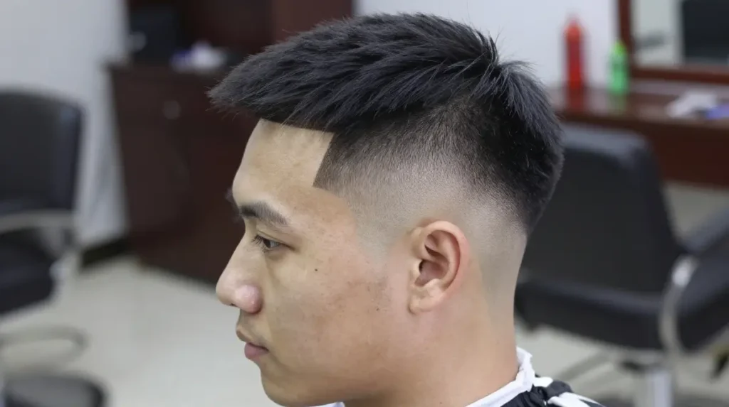 Tape Up Fade Haircut