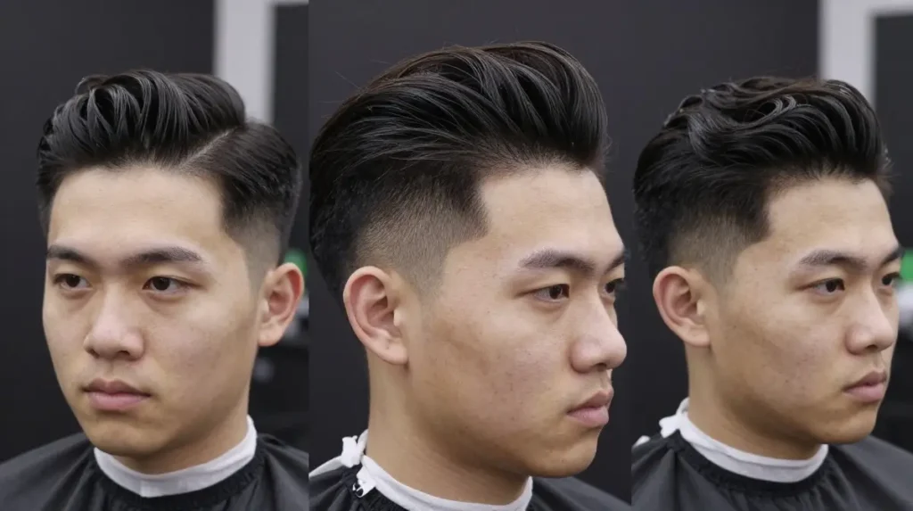 Tape Up Pompadour
