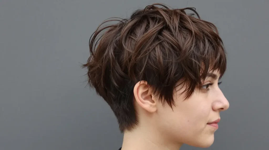 Textured Pixie Cut Undercut