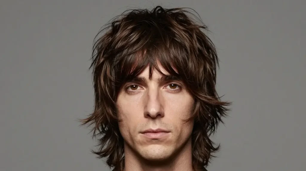 The Fringe Shag Hairstyle for Men