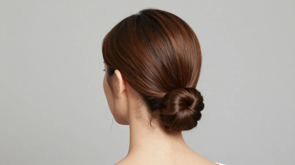 The Low Bun With a Twist