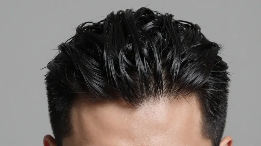 The Messy Slick Back