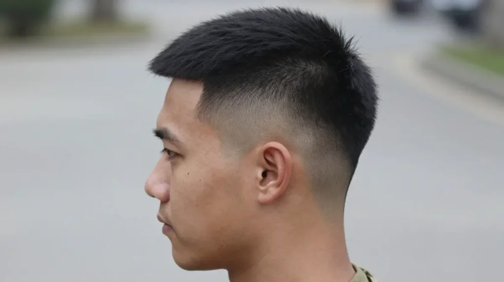 The Military Haircut with Modern Twist