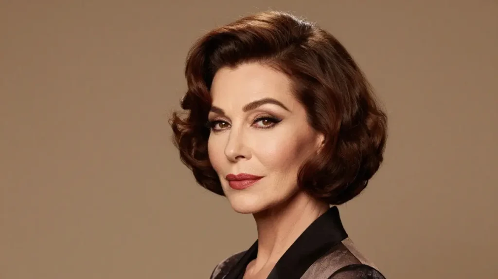 The Retro-Inspired Voluminous Blowout Bob
