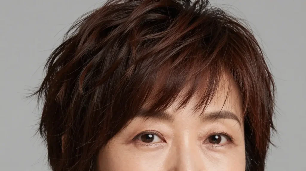 The Shag for Thick Hair Over 50