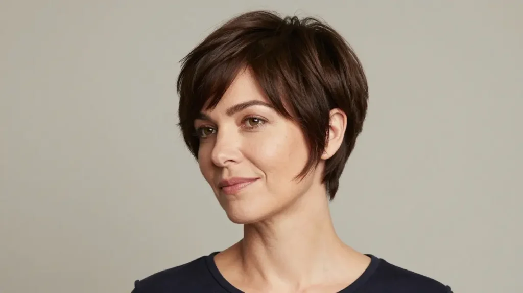 The Short Layered Pixie Bob