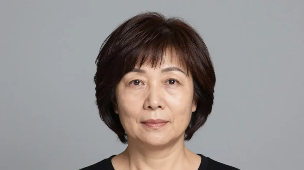 The Short Shag for Round Faces