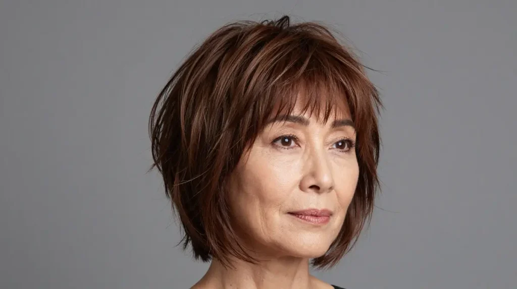 The Short Shag for Thin Fine Hair