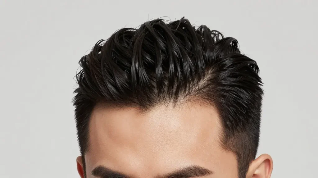 The Slicked Back Comb Over
