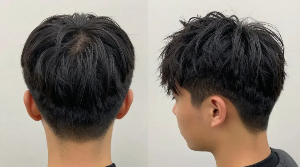 The Slicked Back Side Part
