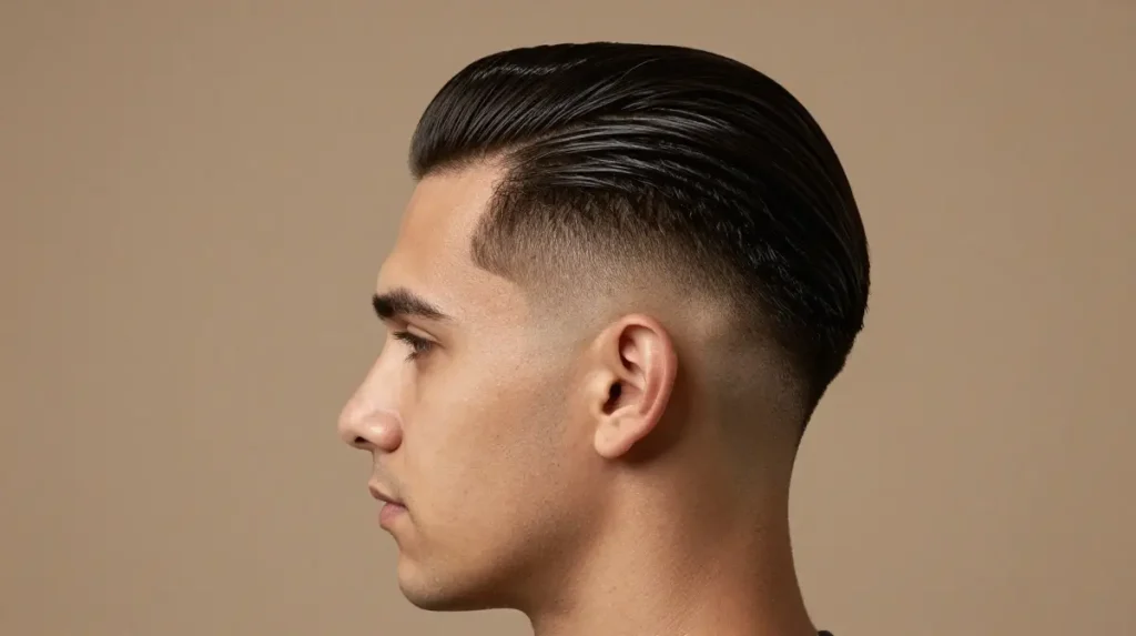 The Slicked Back Undercut
