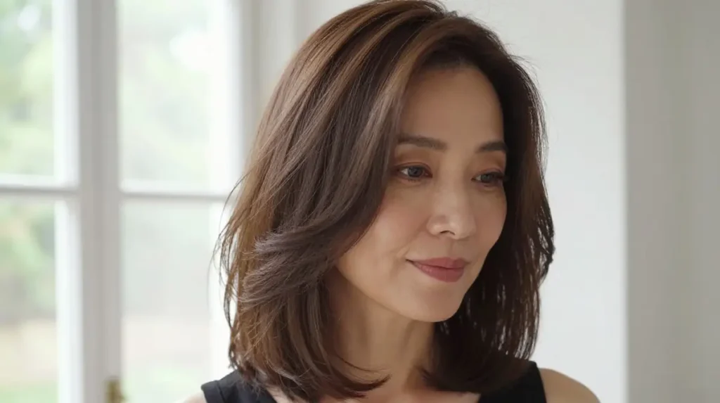 The Soft Layered Shoulder Length Cut