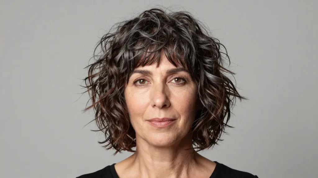 The Textured Shag for Wavy Hair