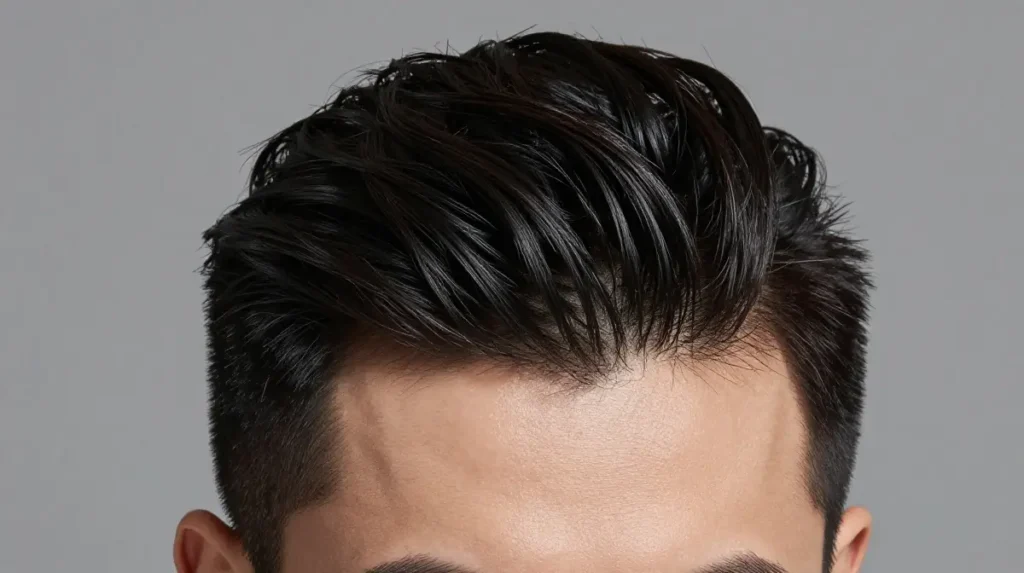 The Textured Slicked Back