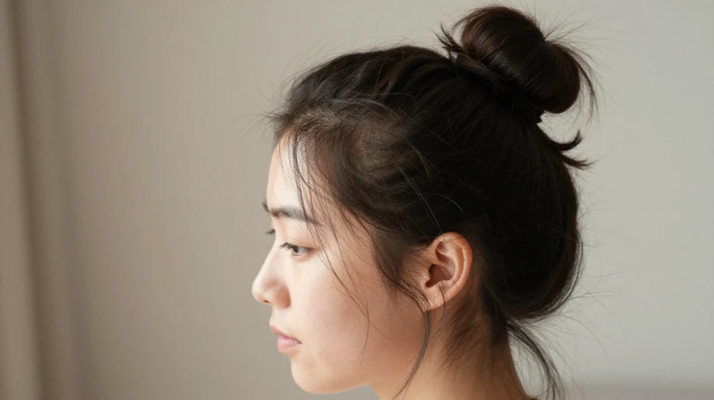 The Thin Hair Messy Bun
