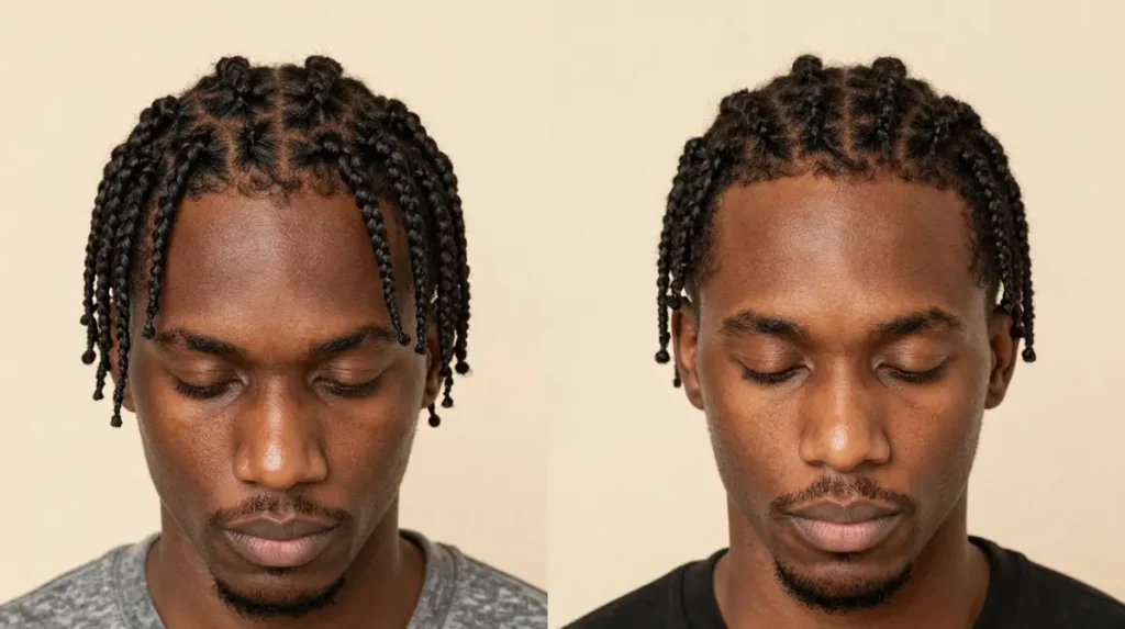 Transitioning to Box Braids from Short Natural Hair
