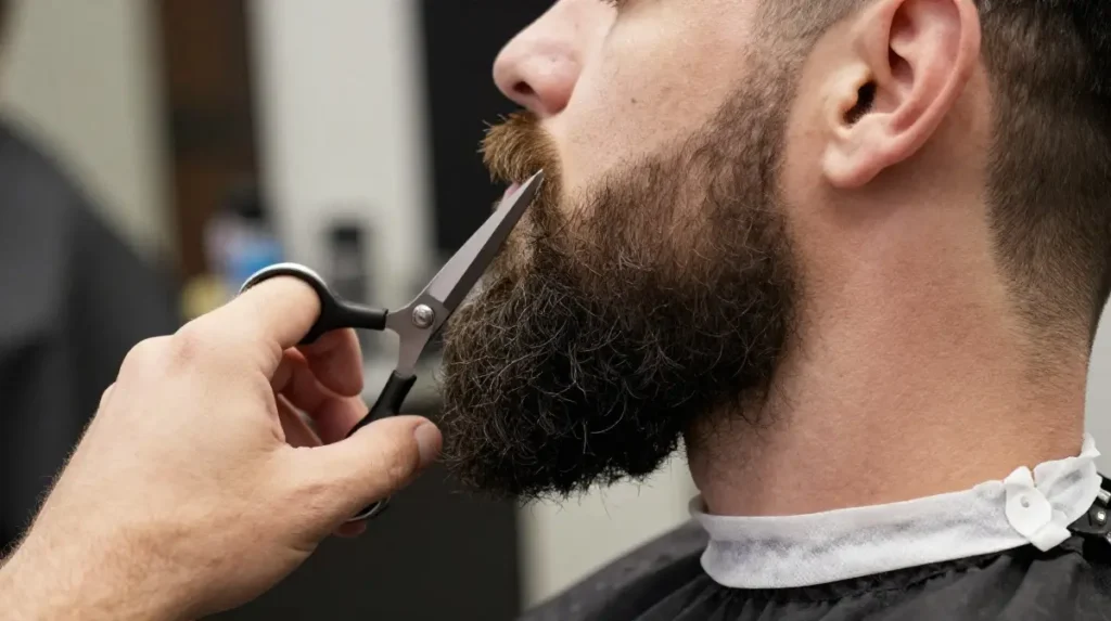 Trim a Thick Beard Without Losing Volume