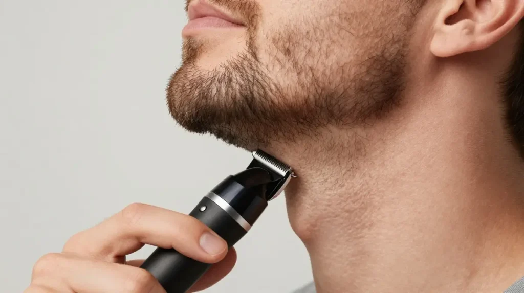 Trim the Beard Neckline the Right Way