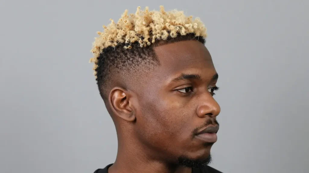 Two-Tone Black and Blonde