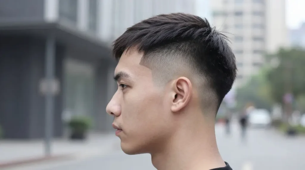 Undercut Light Skin Men