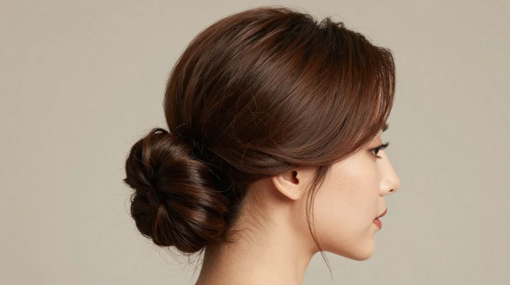 Updo for Thick Hair