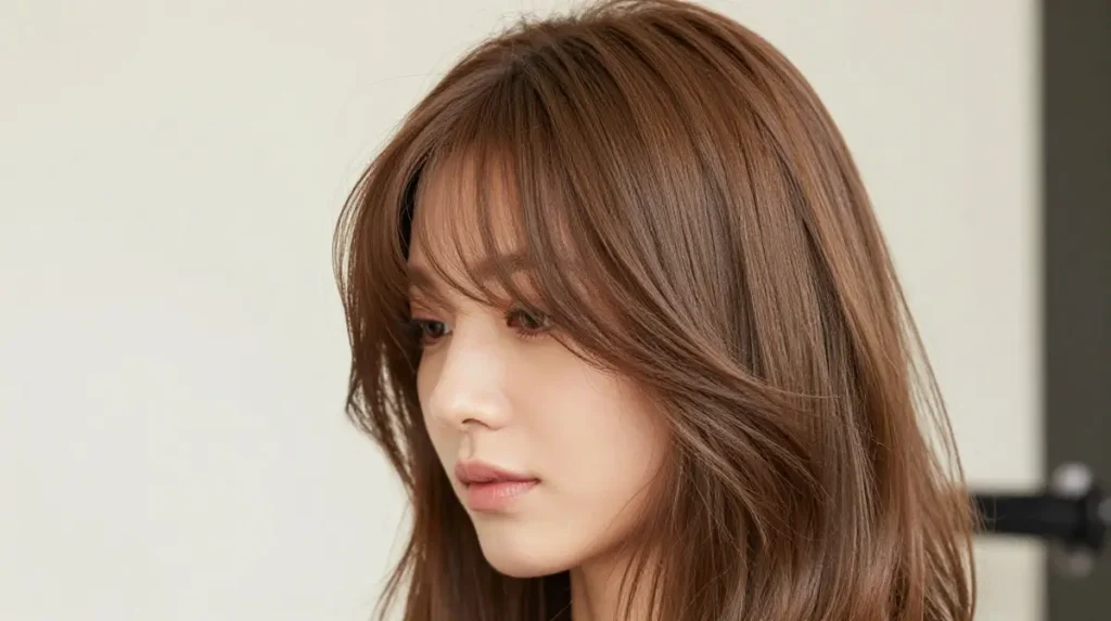 Voluminous Bangs for Fine Hair
