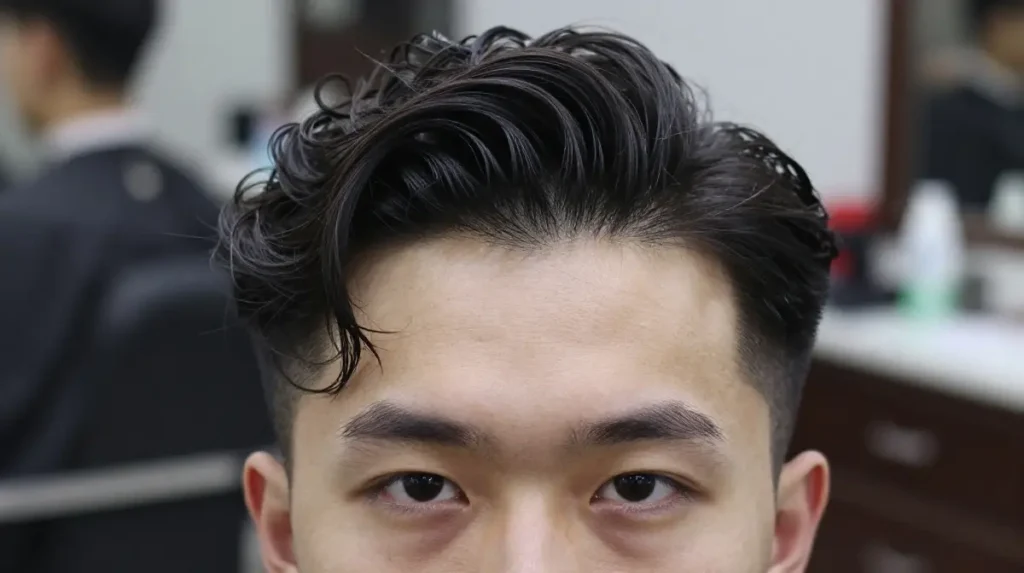 Wave Haircut with Line Up