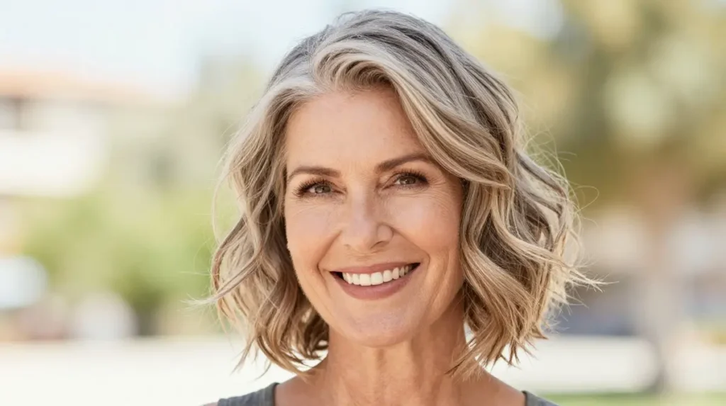 Wavy Bob Haircut