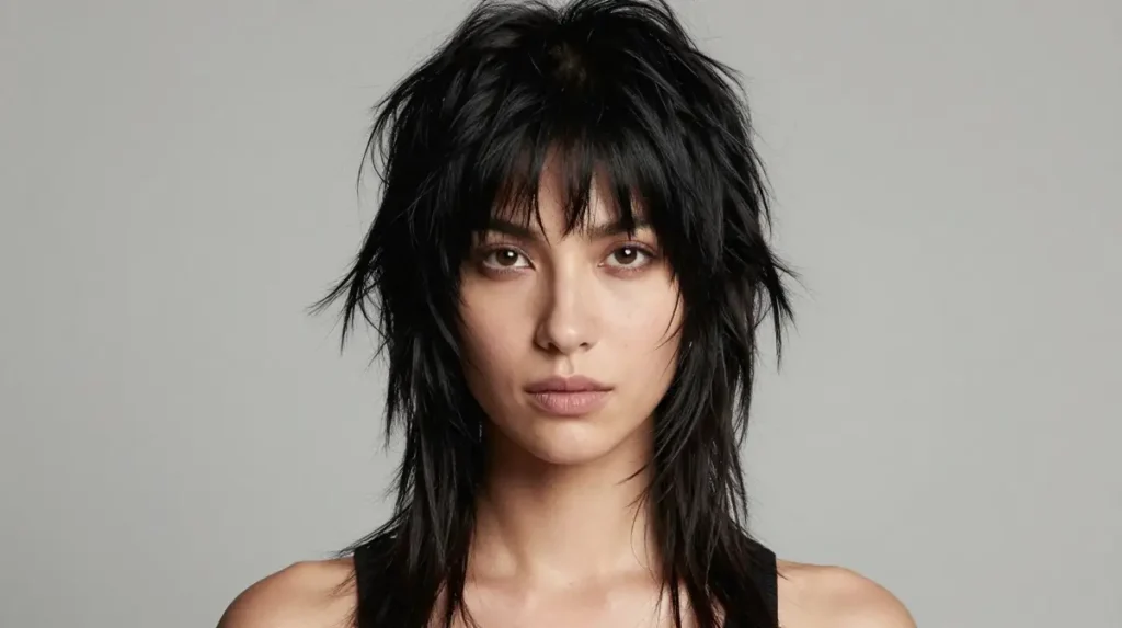 Wolf Cut Shag for a Modern Edge